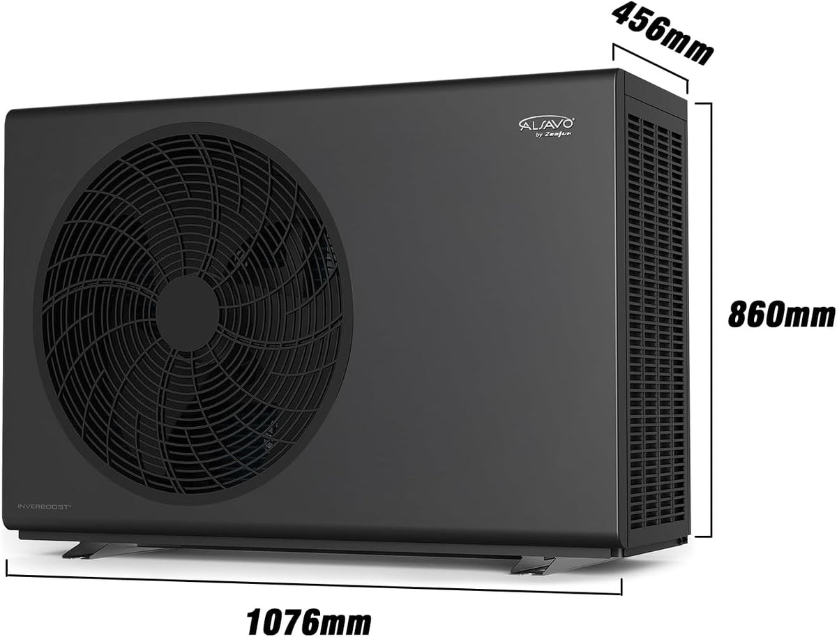 ALSAVO ALSAVO HEAT 07i9 Monoblock Luftwärmepumpe INVERBOOST HEAT R290 7 kW Einphasig Einzelventilator A+++