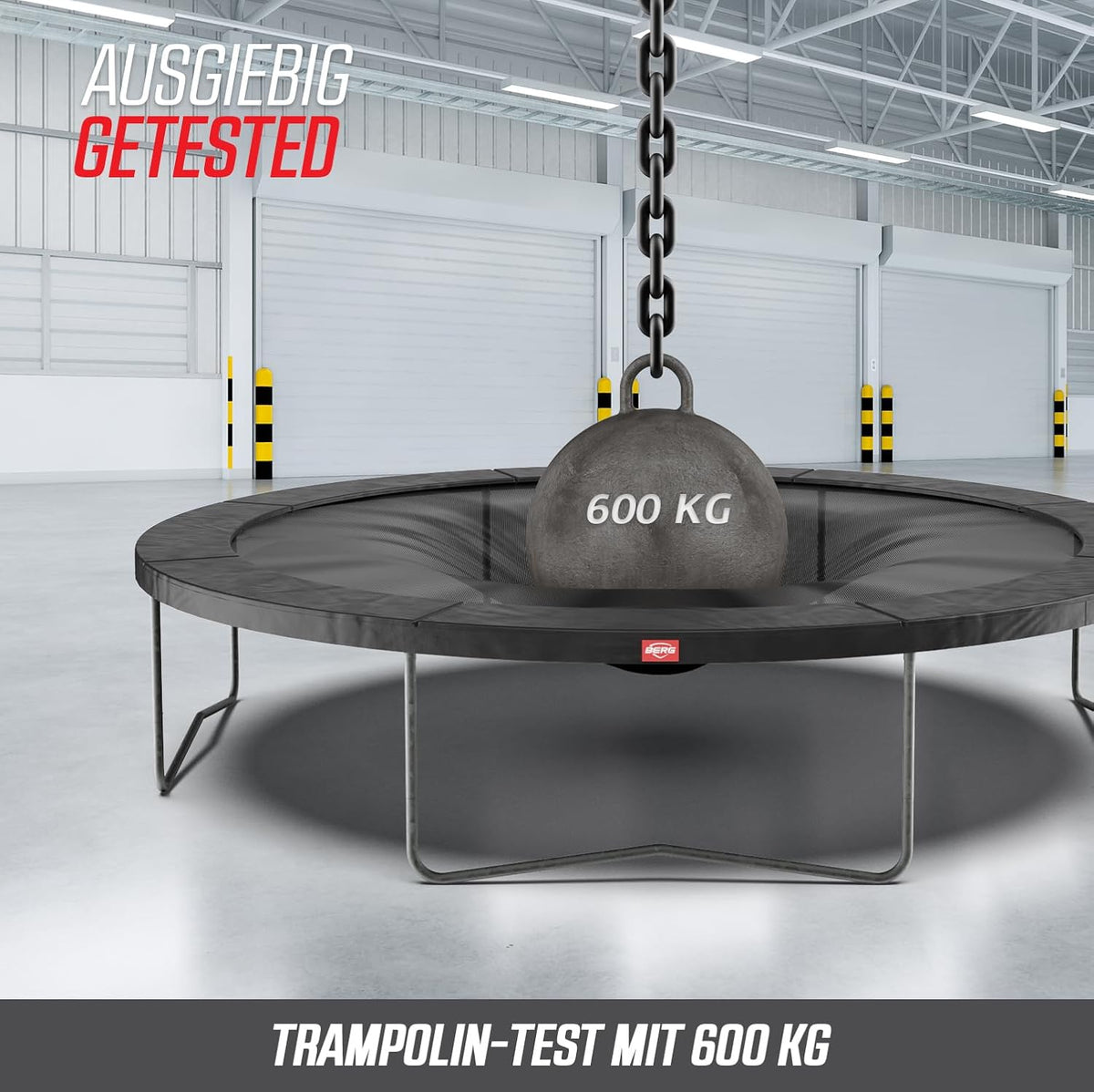 BERG Grand Favorit Regular Oval Trampolin 520 cm Grün