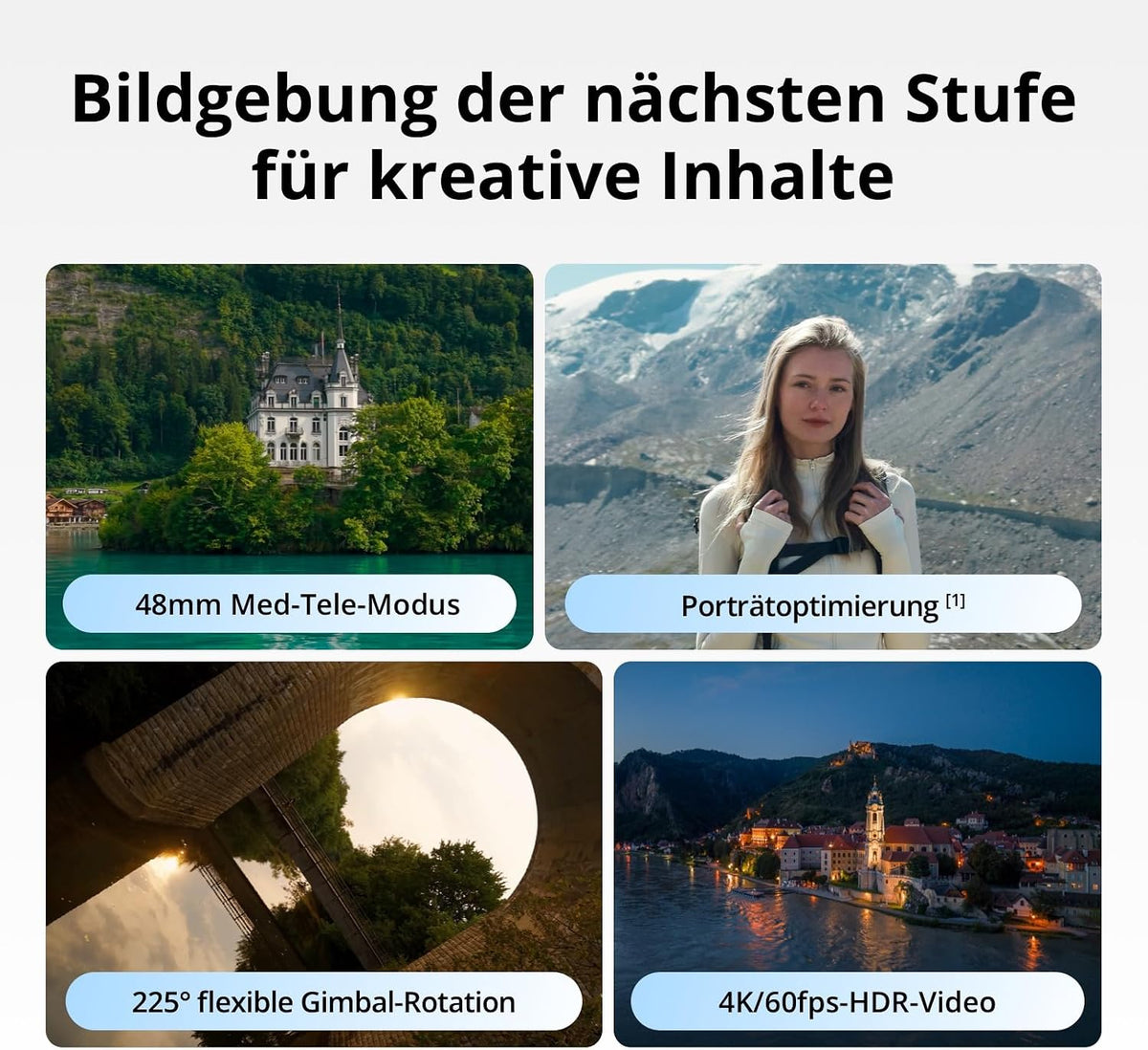 DJI Mini 5 Pro Fly More Combo Mit DJI RC 2 Und 1 Jahr Care C0-Zertifiziert 4K-Drohne Für Anfänger 1-Zoll CMOS Hinderniserkennung 225°-Gimbal-Rotation Grau