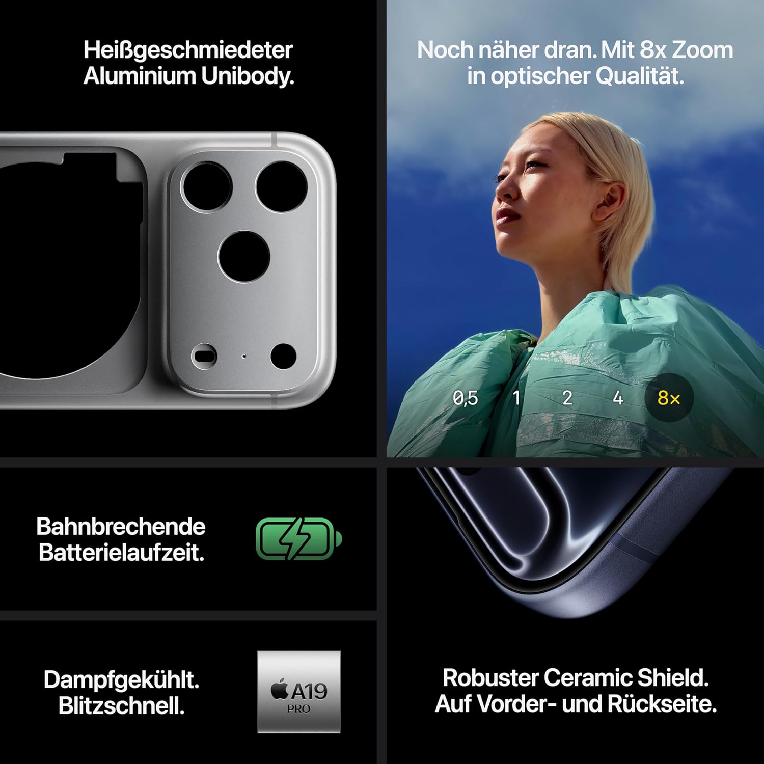 Apple iPhone 17 Pro 256 GB Tiefblau