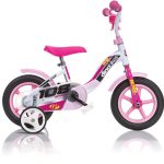 Dino Bikes Kinderfahrrad »10" stabiler Stahl-Rahmen, Stützräder, kindgerecht« 1 Gang mit Stützrädern, Hupe und Schutzblechen