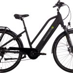 SAXONETTE »Deluxe Sport« 9 Gang Shimano Alivio Schaltwerk Kettenschaltung Mittelmotor 250 W Pedelec, Elektrofahrrad für Damen u. Herren