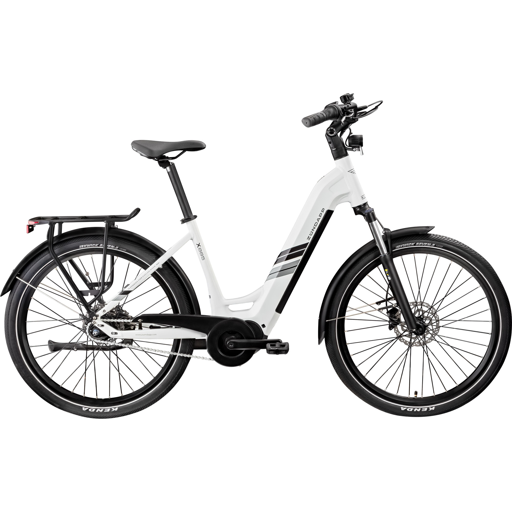 Zündapp »X885« 7 Gang Nabenschaltung Mittelmotor 250 W