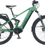 Prophete »Stack 5.0« 10 Gang Shimano Kettenschaltung Mittelmotor 250 W Akku-Ladegerät, Pedelec, Elektrofahrrad für Damen u. Herren, MTB