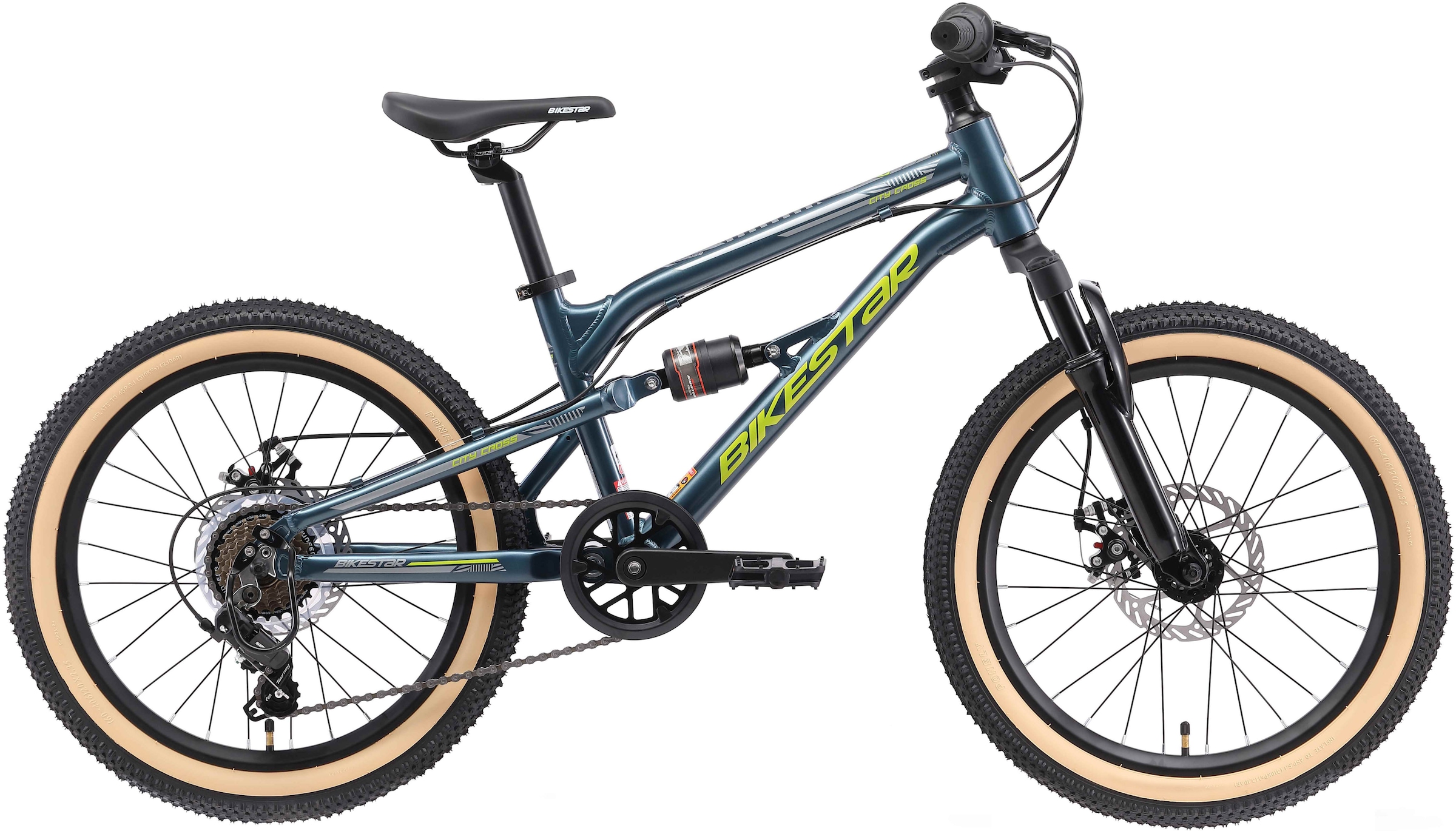 Bikestar Jugendfahrrad 7 Gang Shimano RD-TY21 Schaltwerk Kettenschaltung
