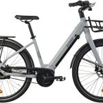 LLobe »CityVenture E-Bike 27,5" Ontario MM, grau« 7 Gang Nabenschaltung Mittelmotor 250 W