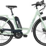 LLobe »City E-Bike 26" Town Compact, grün« 7 Gang Kettenschaltung Heckmotor 250 W