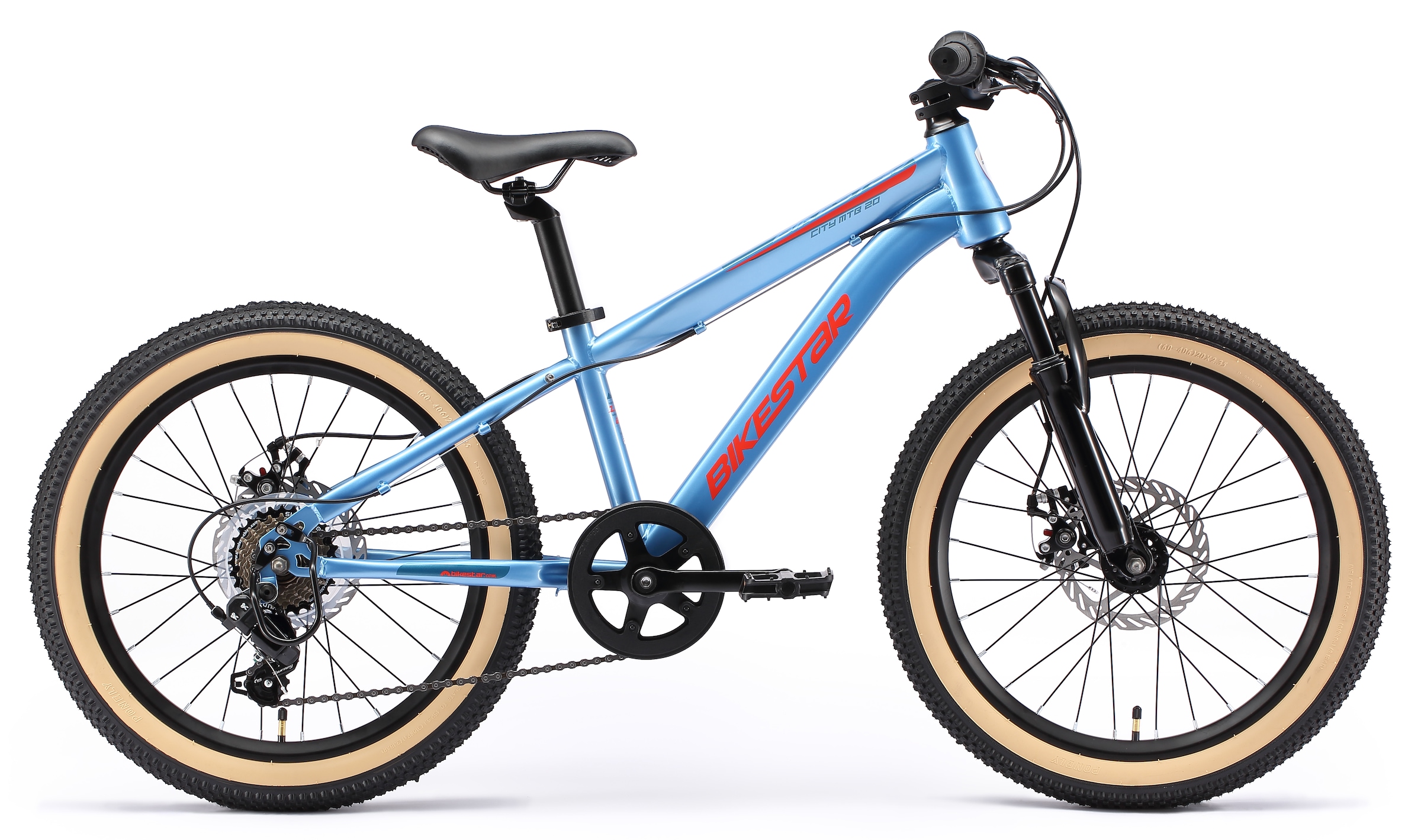 Bikestar Jugendfahrrad 7 Gang Shimano RD-TY21 Schaltwerk Kettenschaltung