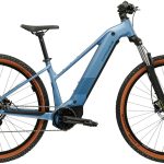 Kross »Influx Hybrid 2.0 16,7Ah / BOSCH 600 Wh 29" blau 9 Gänge 2026« 9 Gang Shimano CUES U4000 Schaltwerk Kettenschaltung Mittelmotor 250 W BOSCH PERFORMANCE LINE PX 36 V/250 W, Mittelmotor