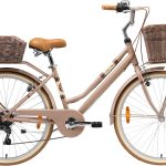 Bikestar Cityrad 7 Gang Shimano RD-TY21 Schaltwerk Kettenschaltung für Damen, Kettenschaltung