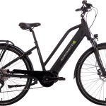 SAXONETTE »Premium Sport (Trapez)« 10 Gang Kettenschaltung Mittelmotor 250 W Pedelec, Elektrofahrrad für Damen
