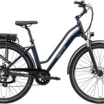 Maxtron »Maxtron Urban 7 E-Citybike 28 Zoll« 7 Gang Shimano Altus Schaltwerk Kettenschaltung Heckmotor 250 W Packung, Tiefeinsteiger für Damen