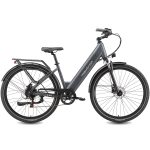 Maxtron »Maxtron Lira 28" City-E-Bike« 7 Gang Shimano Kettenschaltung Heckmotor 250 W (mit integr. Akku), Elektrofahrrad für Alltag und Einkauf