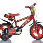 Dino Bikes Kinderfahrrad »12" Cars Kinderfahrrad Jungenfahrrad stabiler Stahl-Rahmen Stützräder« 1 Gang mit Stützrädern, Trinkflasche und Frontschild
