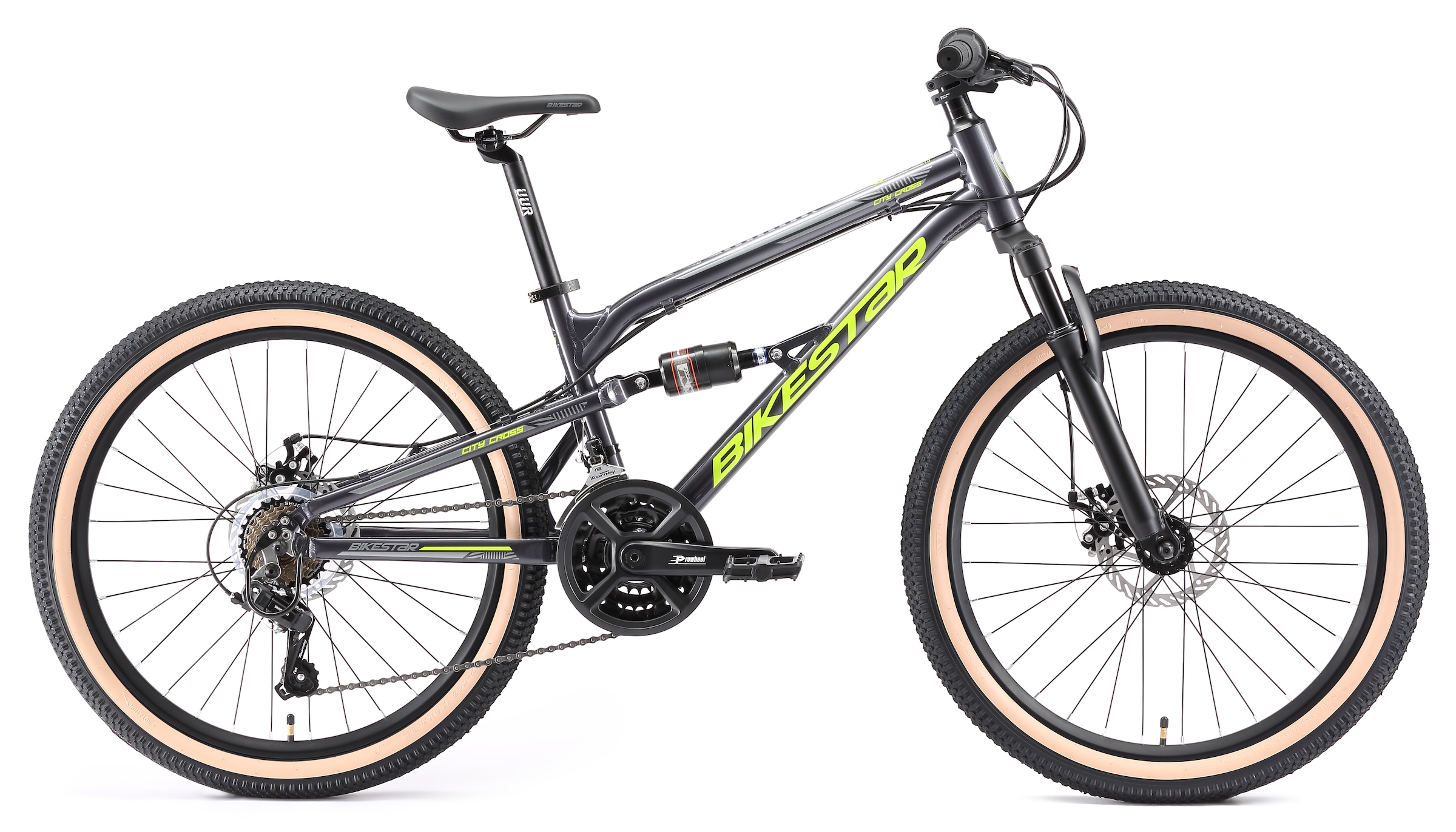 Bikestar Jugendfahrrad 21 Gang Shimano RD-TY21 Schaltwerk Kettenschaltung