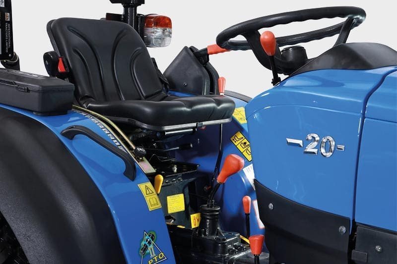 Solis 20 Kleintraktor mit Servolenkung & Allrad – 20 PS Mitsubishi Dieseltraktor – Bild 7