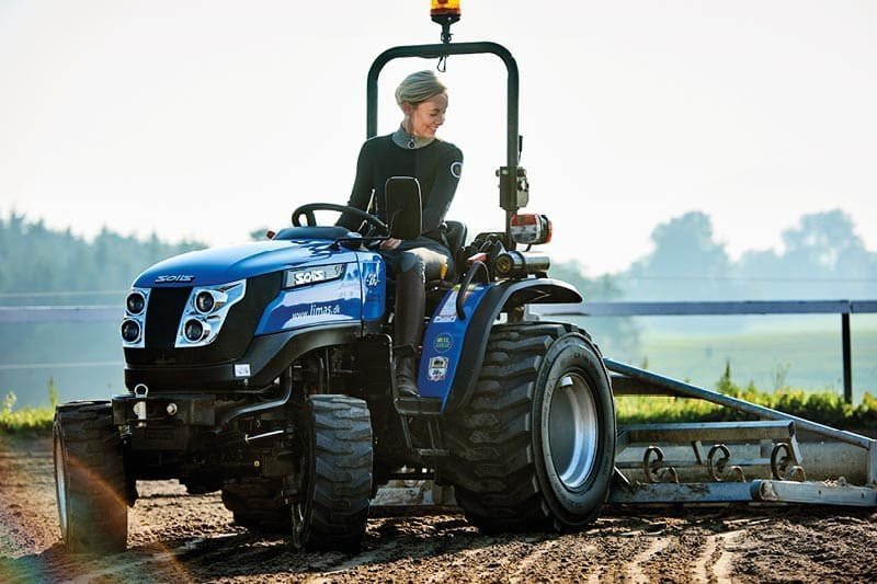 Solis 26 Kleintraktor mit Allrad & Servolenkung – 26 PS Mitsubishi Dieseltraktor – Bild 2