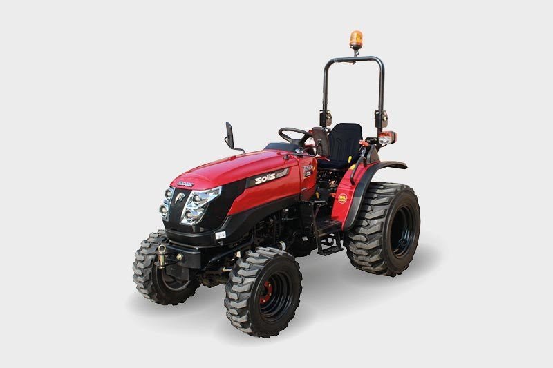 Solis 26 Tiger Rot Kleintraktor – 26 PS Allradtraktor mit Servolenkung – Bild 2