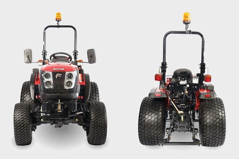 Solis 26 Tiger Rot Kleintraktor – 26 PS Allradtraktor mit Servolenkung – Bild 4