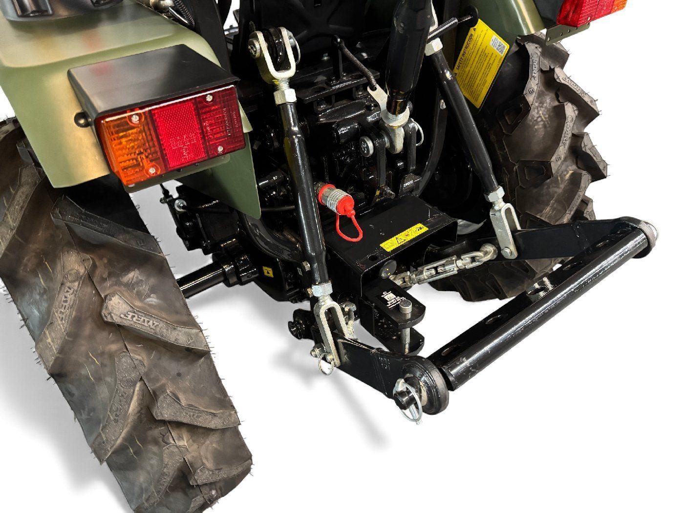 Startrac 22 Kleintraktor Nato-Grün – 22 PS Allradtraktor mit Ackerstollenbereifung – Bild 9