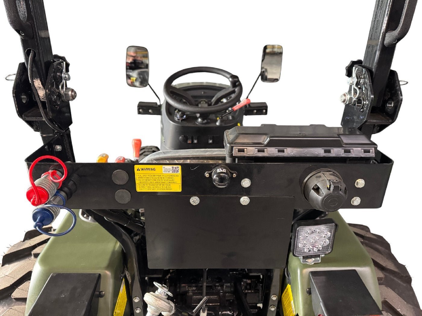 Startrac 22 Kleintraktor Nato-Grün – 22 PS Allradtraktor mit Ackerstollenbereifung – Bild 18