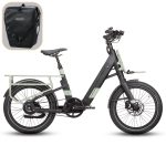 Vaun »VAUN Compact New Gen-Cityrad mit Ortlieb Tasche« Heckmotor 250 W Elektrofahrrad für Alltag und Einkauf