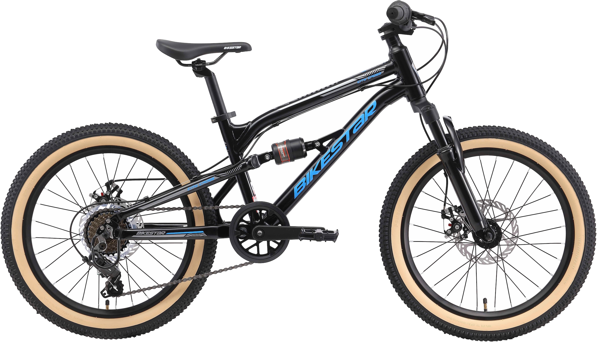 Bikestar Jugendfahrrad 7 Gang Shimano RD-TY21 Schaltwerk Kettenschaltung