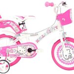 Dino Bikes Kinderfahrrad »Hello Kitty 14" Kinderfahrrad 3-6 Jahre« 1 Gang ohne Schaltung