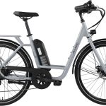 LLobe »City E-Bike 26" Town Compact, grau« 7 Gang Kettenschaltung Heckmotor 250 W