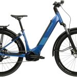 Kross »Influx Hybrid SUV 2.0 16,7Ah / BOSCH 600 Wh 29" blau 9 Gänge 2026« 9 Gang Shimano CUES U4000 Schaltwerk Kettenschaltung Mittelmotor 250 W BOSCH PERFORMANCE LINE PX 36 V/250 W, Mittelmotor