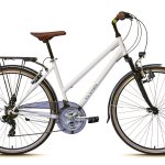 WYNN Trekkingrad »Trekkingrad 28 Zoll Shimano Tourney 21 Gang TRK1.0 Federgabel Weiß« 21 Gang Shimano Tourney Schaltwerk