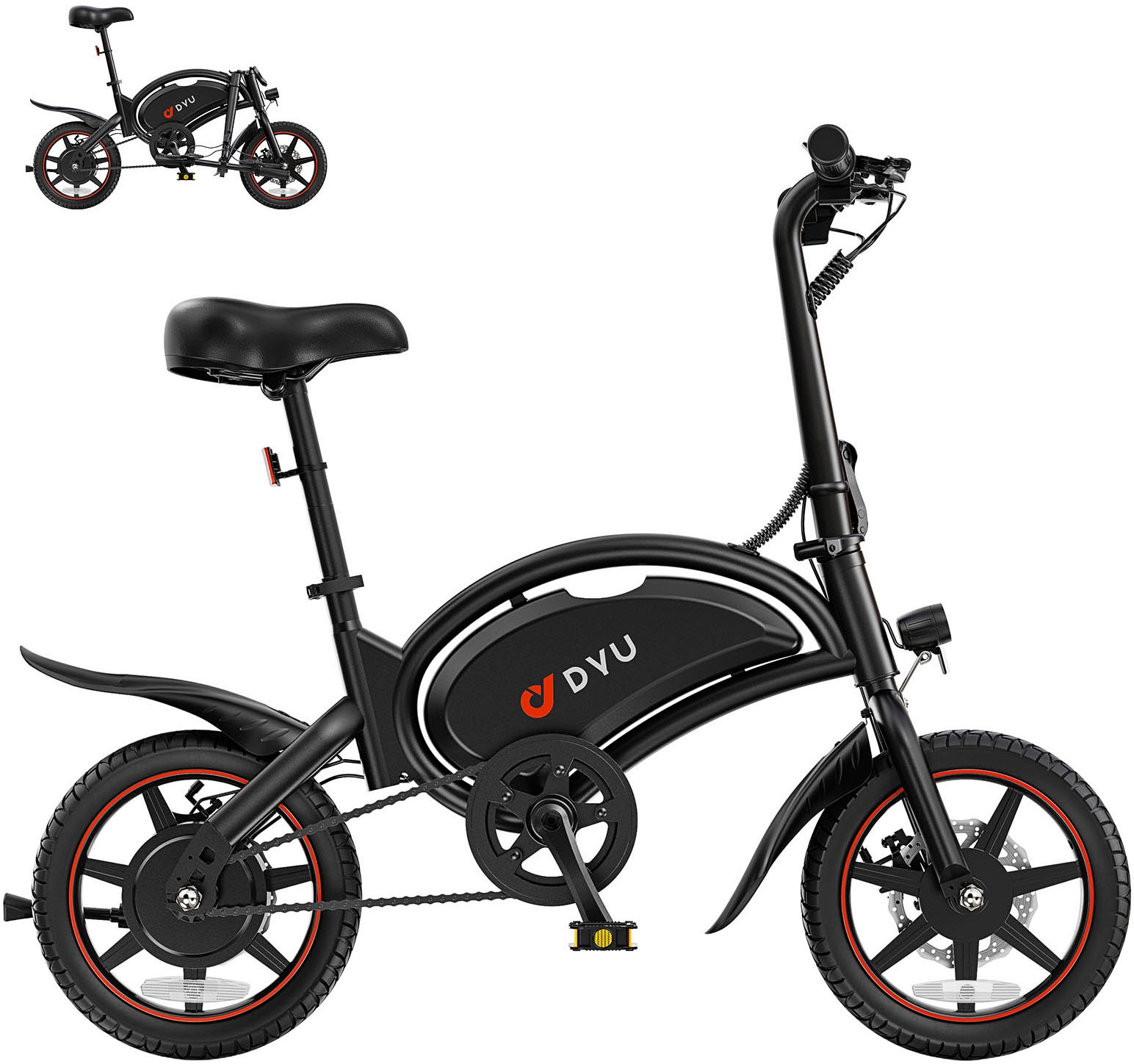DYU »DYU D3S« Mittelmotor 250 W Packung,