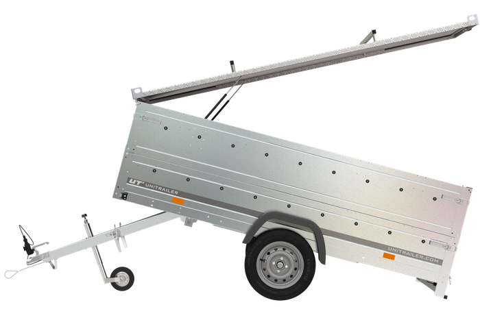 Anhänger GARDEN TRAILER 264 KIPP mit Bordwandaufsatz und Aludeckel-Neu – Bild 5