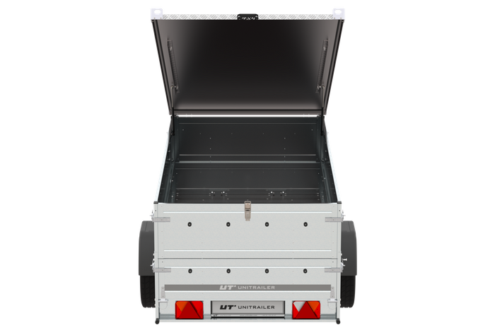 Anhänger GARDEN TRAILER 264 KIPP mit Bordwandaufsatz und Aludeckel-Neu – Bild 6