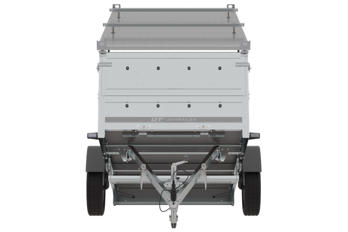 Anhänger GARDEN TRAILER 264 KIPP mit Bordwandaufsatz und Aludeckel-Neu – Bild 10