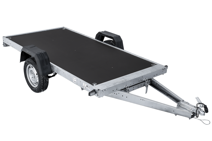 Autotransportanhänger auf Federn 264×125 UNITRAILER FORCE 264/R KIPP-Neu – Bild 15