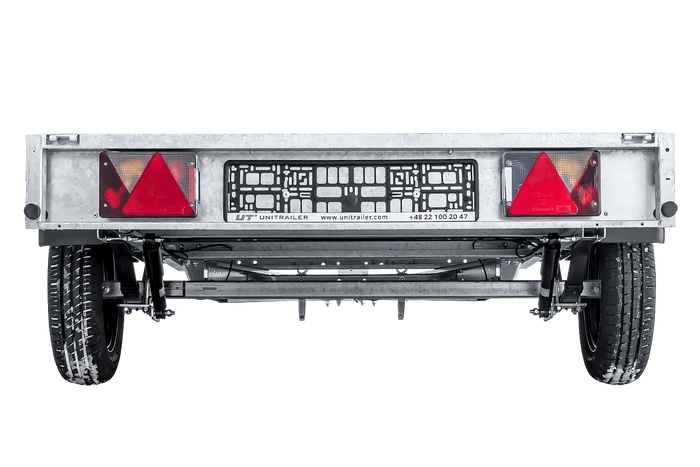 Autotransportanhänger auf Federn 264×125 UNITRAILER FORCE 264/R KIPP-Neu – Bild 6