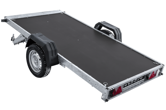 Autotransportanhänger auf Federn 264×125 UNITRAILER FORCE 264/R KIPP-Neu – Bild 14