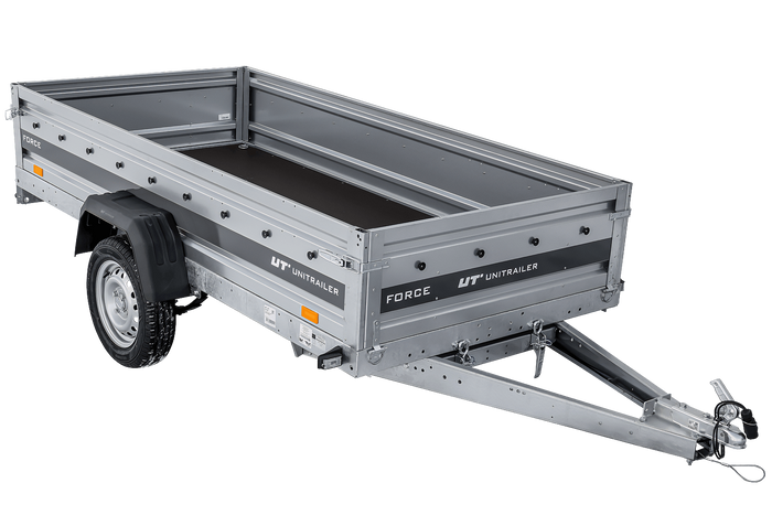 Autotransportanhänger auf Federn 264×125 UNITRAILER FORCE 264/R KIPP-Neu – Bild 10