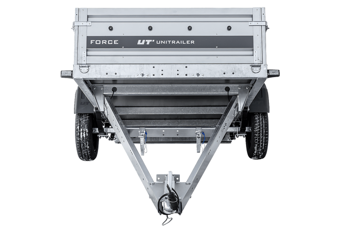 Autotransportanhänger auf Federn 264×125 UNITRAILER FORCE 264/R KIPP-Neu – Bild 11