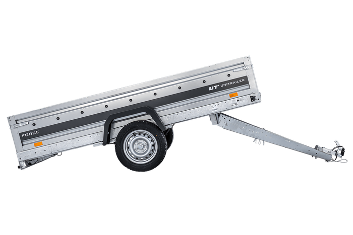 Autotransportanhänger auf Federn 264×125 UNITRAILER FORCE 264/R KIPP-Neu – Bild 12