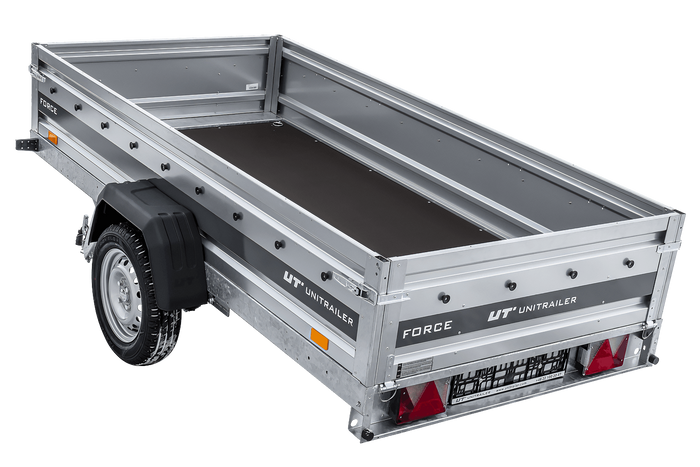 Autotransportanhänger auf Federn 264×125 UNITRAILER FORCE 264/R KIPP-Neu – Bild 3