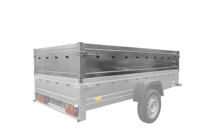 Anhänger GARDEN TRAILER 264 KIPP mit Bordwandaufsatz und Aludeckel-Neu – Bild 14