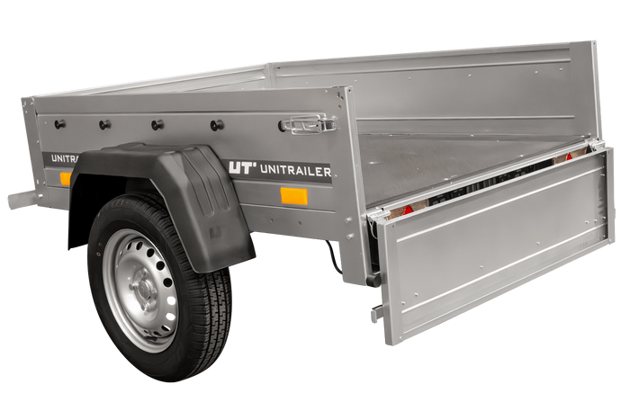 Kleiner Anhänger Garden Trailer 150 KIPP 150×106 cm 750kg-Neu – Bild 14