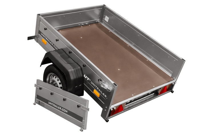 Kleiner Anhänger Garden Trailer 150 KIPP 150×106 cm 750kg-Neu – Bild 12