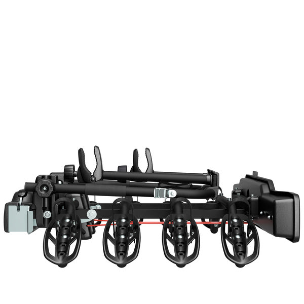 Peruzzo Parma 4 – Anhängerkupplungs-Fahrradträger für 4 Fahrräder (schwarz)-Neu – Bild 7