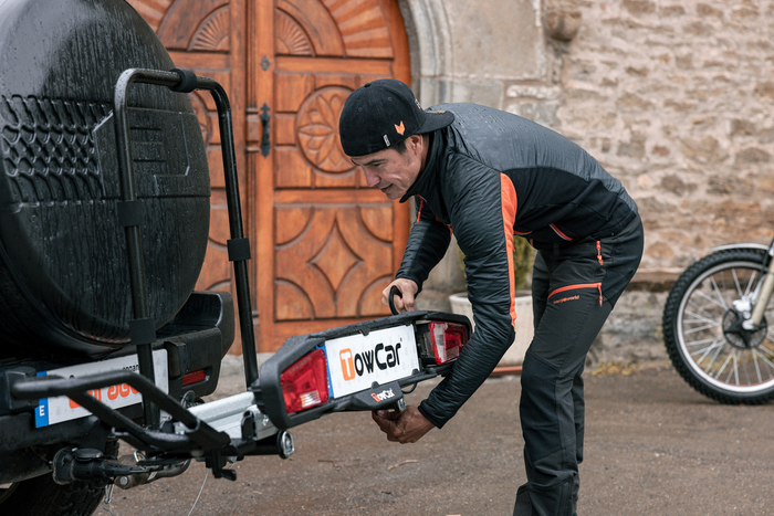 Towcar Balance Anhängerkupplungs-Motorrad-/Fahrradträger-Neu – Bild 5