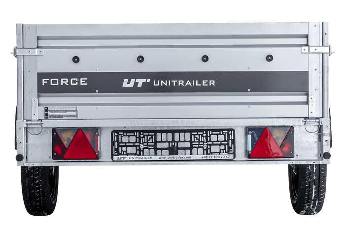 Ungebremster Anhänger 264×125 UNITRAILER FORCE 264 KIPP-Neu – Bild 6