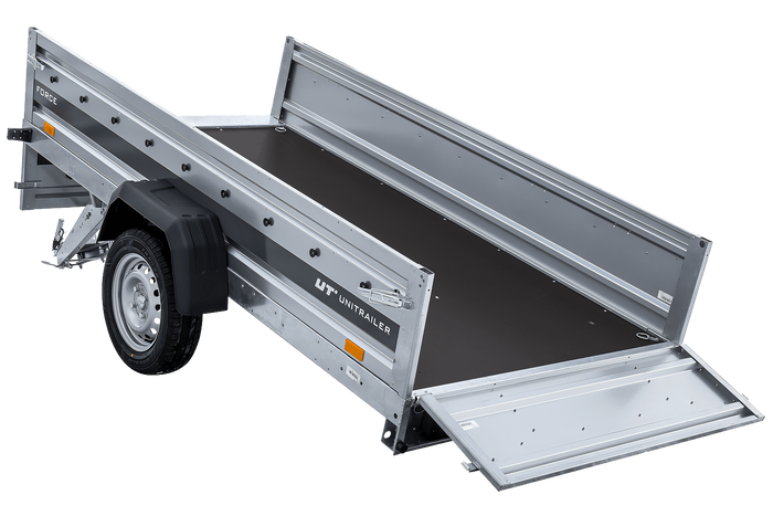 Ungebremster Anhänger 264×125 UNITRAILER FORCE 264 KIPP-Neu – Bild 7