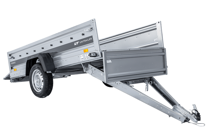 Ungebremster Anhänger 264×125 UNITRAILER FORCE 264 KIPP-Neu – Bild 3